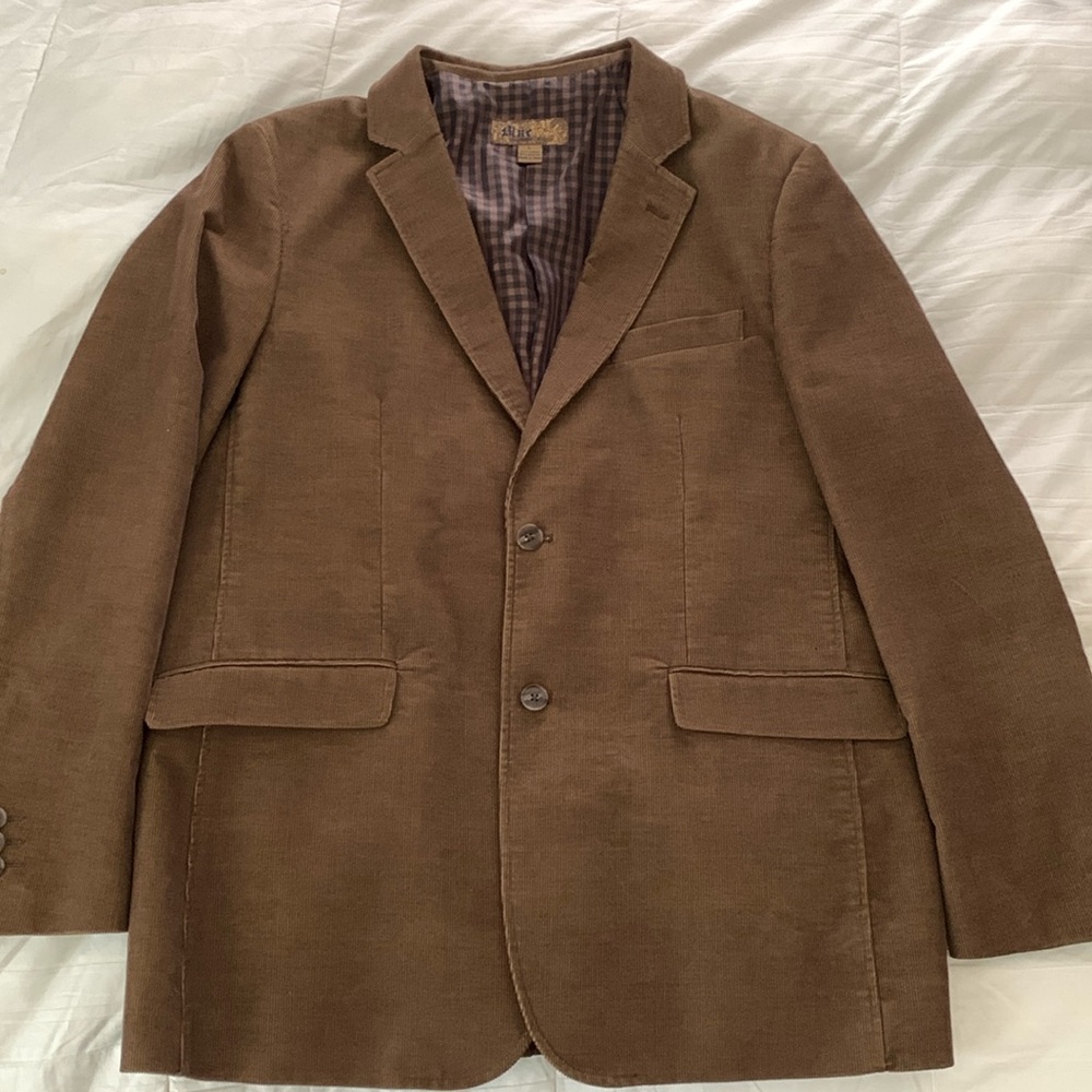 Men’s Deep Cognac Corduroy Sport Coat